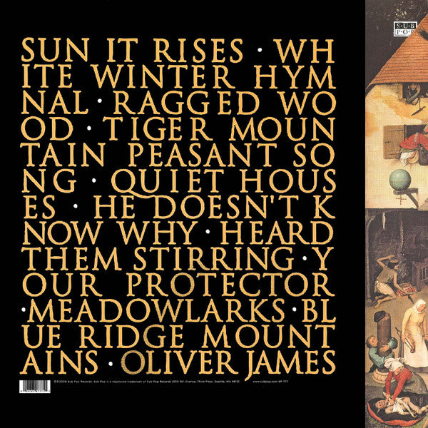 Fleet Foxes - Fleet Foxes (2008) - New 2 LP Record 2013 Sub Pop Vinyl & Download - Indie Rock  / Folk Rock - Shuga Records