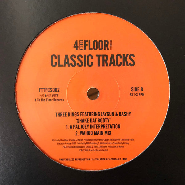 The MD X-Spress / Three Kings Featuring Jaygun And Bashy - God Made Me Phunky / Shake Dat Booty - New EP Record 2019 4 To The Floor UK Vinyl - House / Deep House - Shuga Records