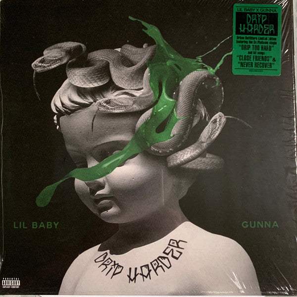 Lil Baby & Gunna - Drip Harder - Mint- LP Record 2019 Urban Outfitters Exclusive Quality Control Music Motown Green Vinyl - Hip Hop / Trap - Shuga Records
