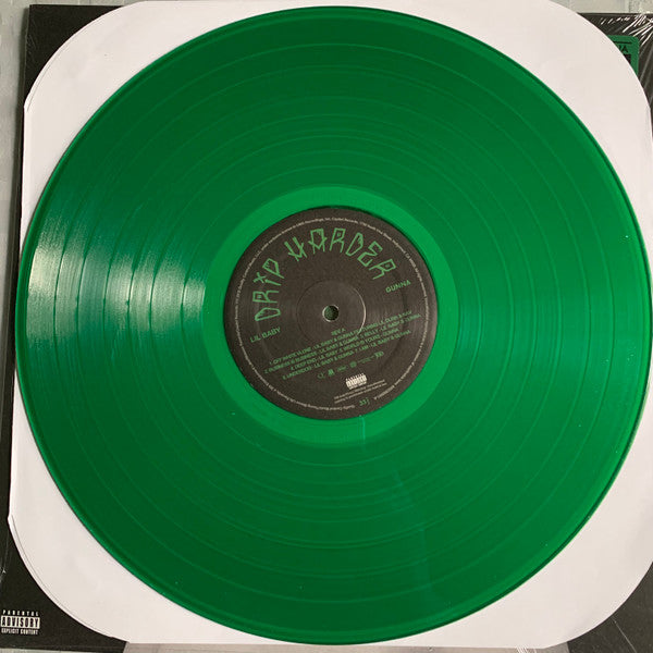 Lil Baby & Gunna - Drip Harder - Mint- LP Record 2019 Urban Outfitters Exclusive Quality Control Music Motown Green Vinyl - Hip Hop / Trap - Shuga Records