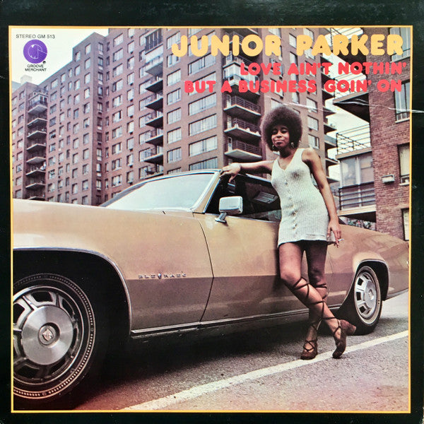 Junior Parker - Love Ain't Nothin' But A Business Goin' On (1970) - VG+ (VG- cover) LP Record 1971 USA Vinyl - Blues / Chicago Blues - Shuga Records