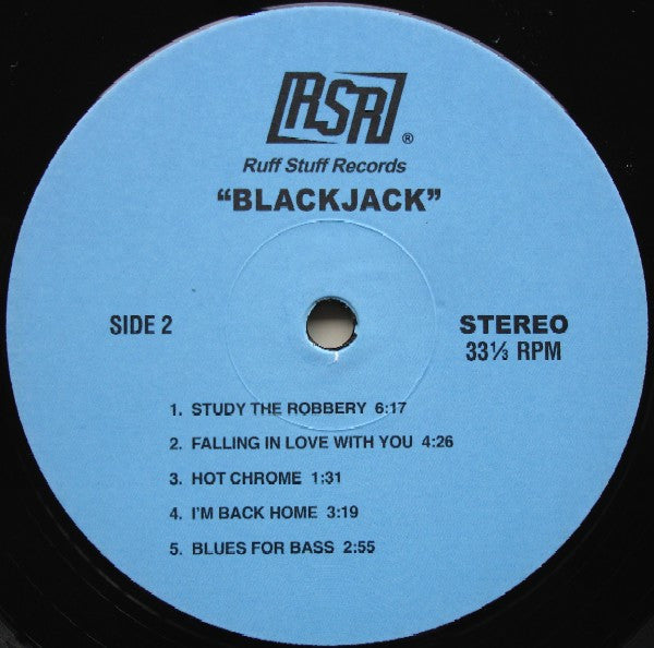 Jack Ashford / Robert White - The Name Of The Game Is...Blackjack (1978) - NM- (VG cover) LP Record Ruff Stuff Australia Vinyl - Soundtrack - Shuga Records