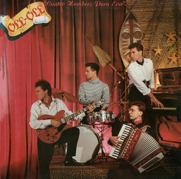 Ole Ole - Cuatro Hombres Para Eva - VG+ LP Record 1988 Hispavox Spain Vinyl - Latin / Europop / Disco - Shuga Records