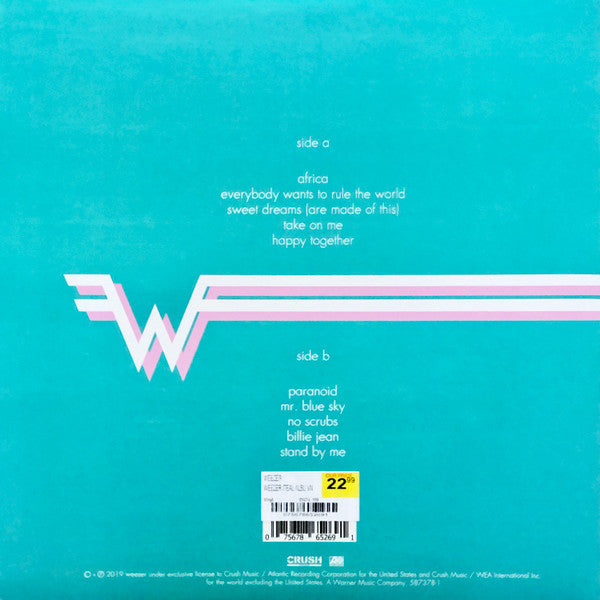 Weezer - Weezer - Mint- LP Record 2019 Crush Music Atlantic Black Vinyl - Alternative Rock / Pop Rock / Covers - Shuga Records