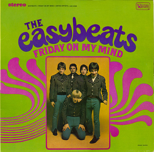 The Easybeats - Friday On My Mind - VG+ LP Record 1967 United Artists USA Original Vinyl - Pop Rock / Beat - Shuga Records
