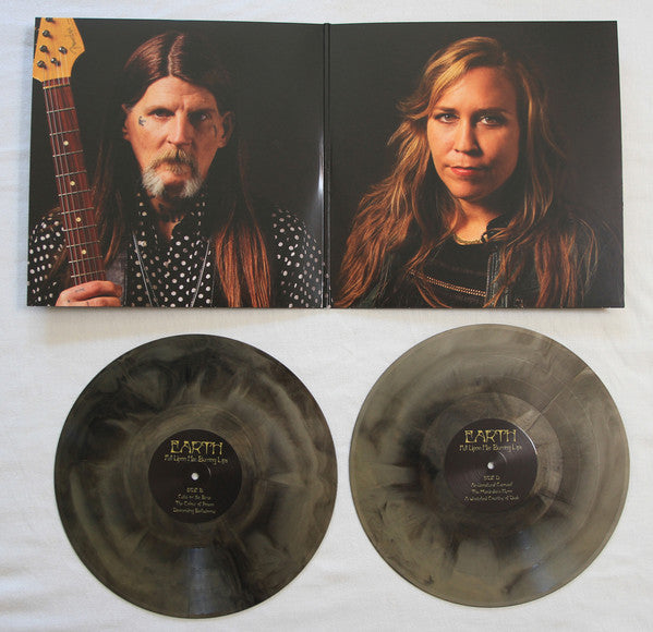 Earth - Full Upon Her Burning Lips - Mint- 2 LP Record 2019 Sargent House Gold & Black Galaxy Swirl Vinyl - Post-Rock / Minimal / Drone - Shuga Records