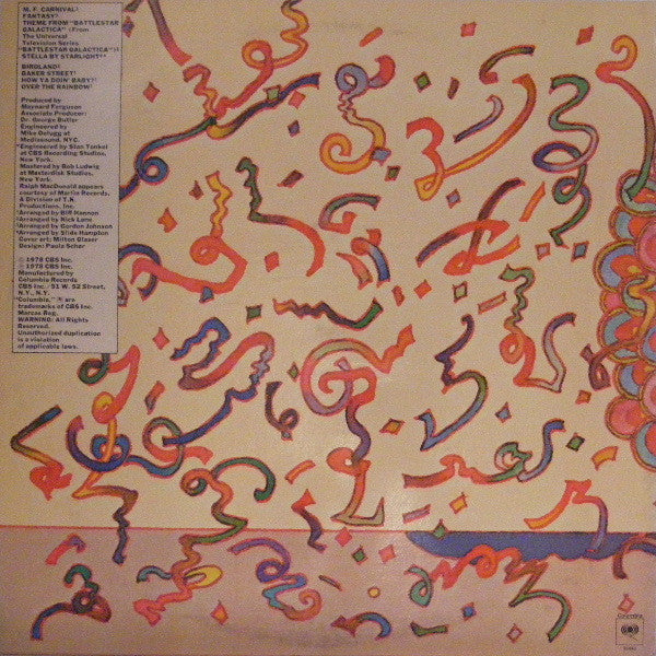Maynard Ferguson - Carnival - New LP Record 1978 Columbia USA Original Vinyl - Jazz / Fusion / Jazz-Funk - Shuga Records