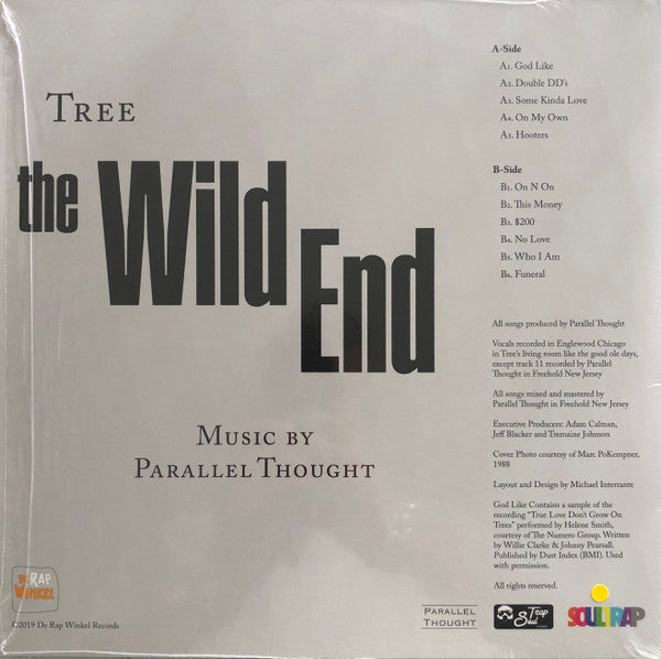 Tree And Parallel Thought - The Wild End - New LP Record 2019 de Rap Winkel Yellow Vinyl & Numbered - Hip Hop - Shuga Records