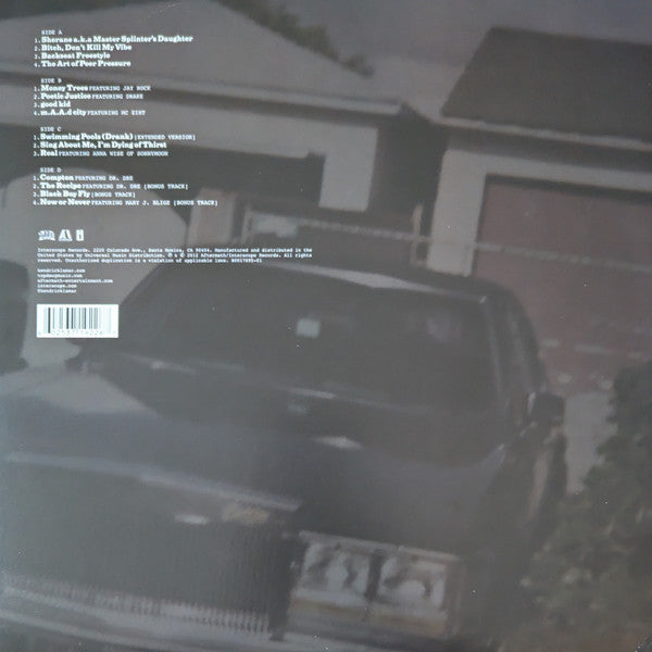 Kendrick Lamar - Good Kid, M.A.A.d City (2012) - New 2 LP Record 2019 Top Dawg Target Exclusive Clear Vinyl - Hip Hop - Shuga Records