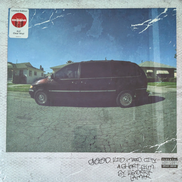 Kendrick Lamar - Good Kid, M.A.A.d City (2012) - New 2 LP Record 2019 Top Dawg Target Exclusive Clear Vinyl - Hip Hop - Shuga Records