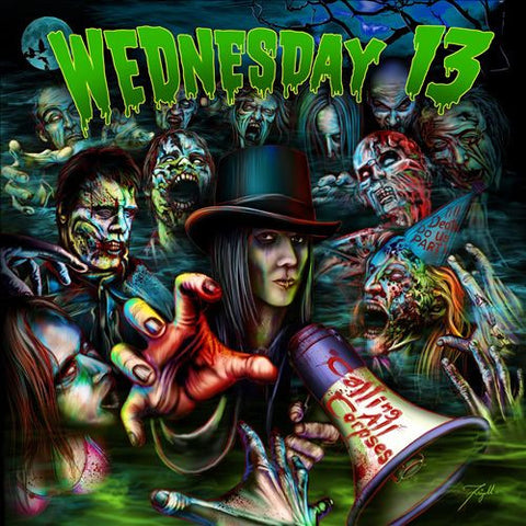 Wednesday 13 ‎– Calling All Corpses (2011) - New LP Record 2019 Napalm Green Vinyl - Goth Rock
