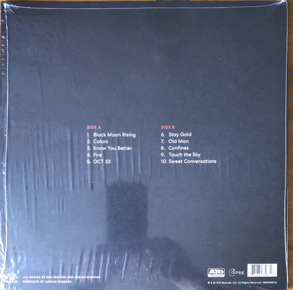 Black Pumas - Black Pumas - Mint- LP Record 2019 ATO Cream Translucent with Red & Black Splatter Vinyl - Soul / Funk / Psychadelic