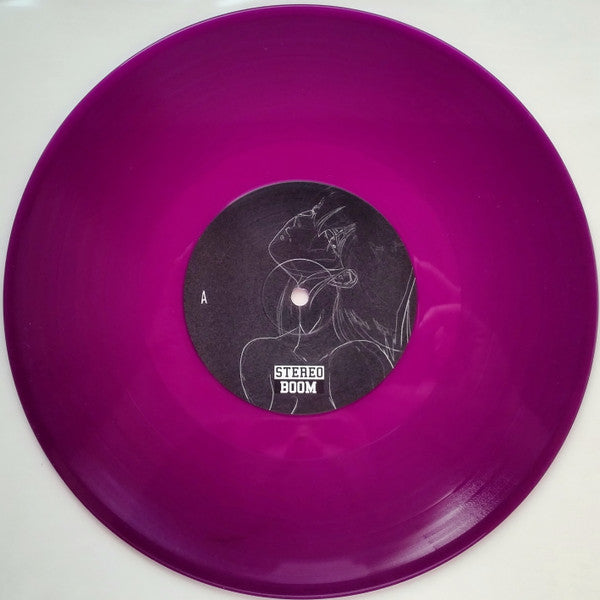 Knight Sabers - Mega Tokyo - Mint- 10" EP Record 2019 Stereoboom Germany Purple Vinyl & Poster - Electronic / Synthwave / Vaporwave - Shuga Records