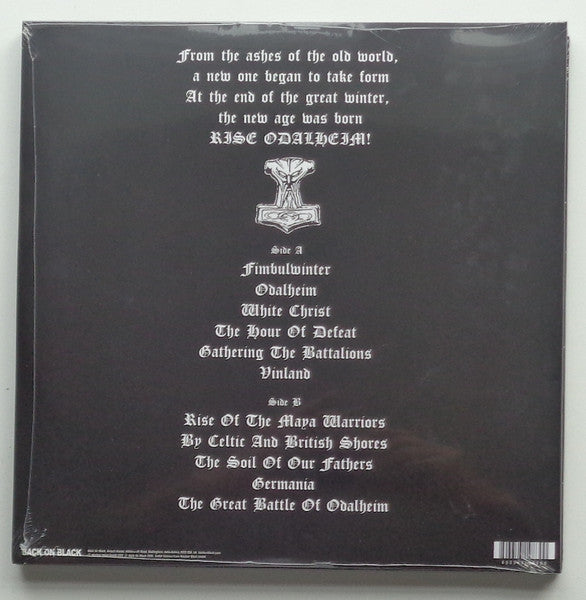 Unleashed - Odalheim - Mint- LP Record 2020 Back On Black Splatter White Red Black Vinyl - Death Metal - Shuga Records