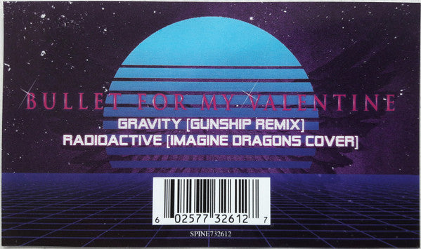Bullet For My Valentine - Gravity (Gunship Remix) / Radioactive - New 10" Single Record 2019 Spinefarm Search And Destroy Blue Marbled Vinyl - Nu Metal / Metalcore - Shuga Records
