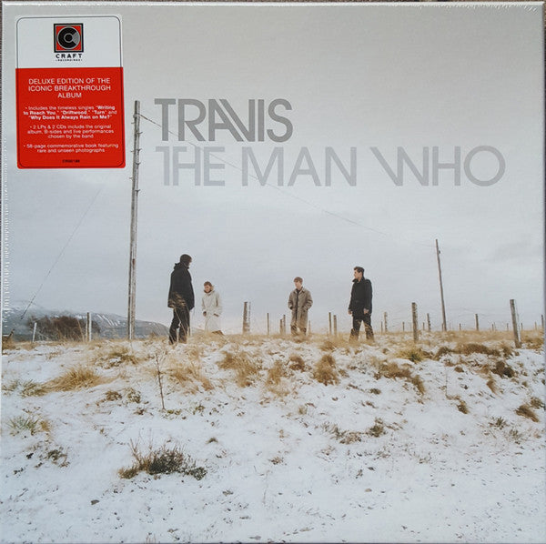 Travis - The Man Who (1999) - New 2 LP Record Box Set 2019 Craft Recordings Vinyl, Book, 2x CD - Indie Rock / Alternative Rock