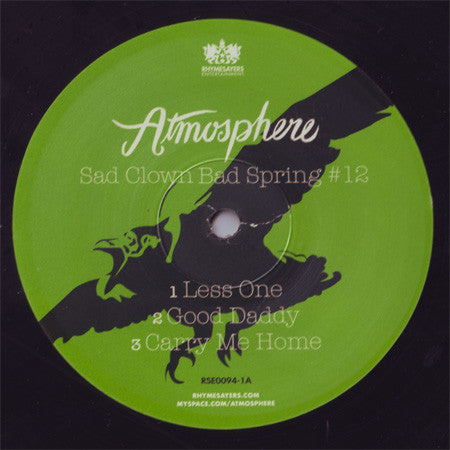 Atmosphere - Sad Clown Bad Spring #12 - Mint- (VG+ cover) EP Record 2008 Rhymesayers USA Original Vinyl - Minneapolis Hip Hop - Shuga Records