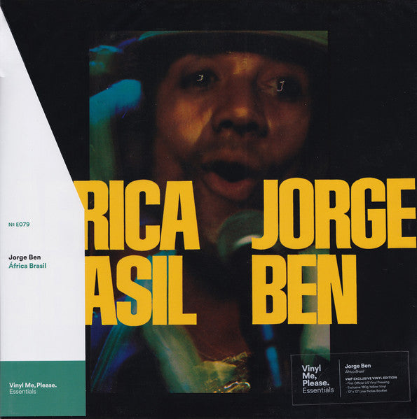 Jorge Ben - África Brasil (1976) - New LP Record 2019 Vinyl Me Please Club 180 gram Vinyl, Insert & OBI- Jazz / Latin Jazz / MPB - Shuga Records