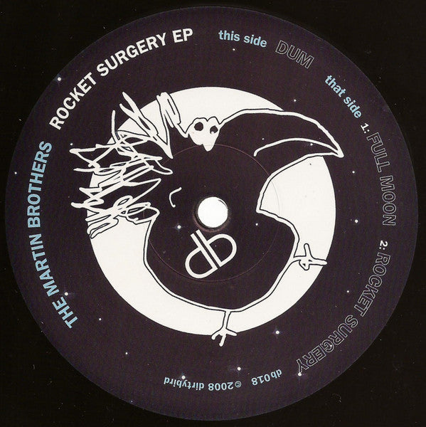 The Martin Brothers - Rocket Surgery - Mint- EP Record 2008 Dirtybird USA Original Vinyl - Electronic / Minimal - Shuga Records