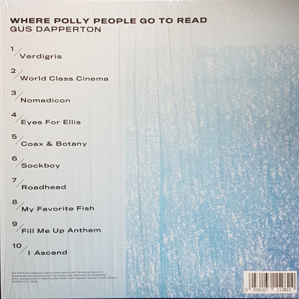 Gus Dapperton - Where Polly People Go To Read - Mint- LP Record 2019 Awal Vinyl & Download - Indie Pop - Shuga Records