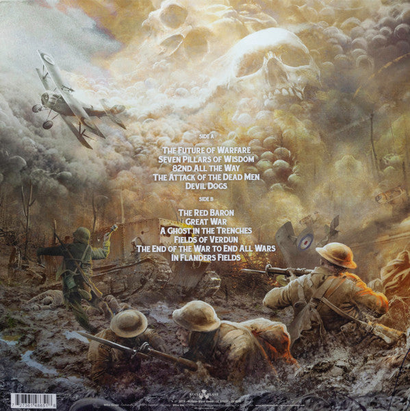 Sabaton - The Great War - VG+ LP Record 2019 Nuclear Blast Black Vinyl & Insert - Power Metal / Heavy Metal - Shuga Records