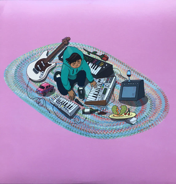 Katzù Oso ‎– Pastel - Mint- LP Record 2019 Cosmica Counter Culture USA Pink Vinyl - Indie Pop