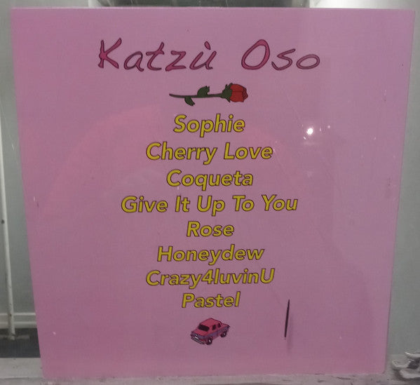Katzù Oso ‎– Pastel - Mint- LP Record 2019 Cosmica Counter Culture USA Pink Vinyl - Indie Pop