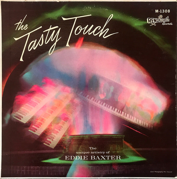 Eddie Baxter - The Tasty Touch - VG+ LP Record 1959 Rendezvous USA Vinyl - Jazz / Space-Age / Exotic - Shuga Records