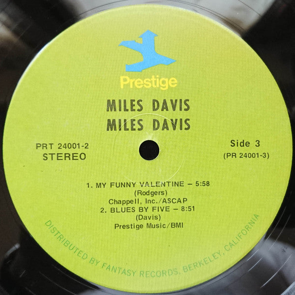 Miles Davis - Miles Davis - VG+ 2 LP Record 1972 Prestige USA Vinyl - Jazz / Hard Bop / Modal - Shuga Records