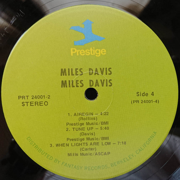 Miles Davis - Miles Davis - VG+ 2 LP Record 1972 Prestige USA Vinyl - Jazz / Hard Bop / Modal - Shuga Records