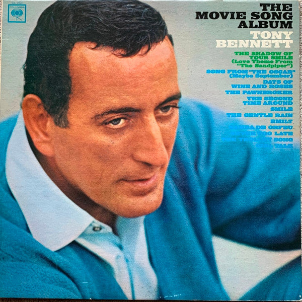 Tony Bennett – The Movie Song Album - Mint- LP Record 1966 Columbia USA Mono Original Vinyl - Jazz / Big Band / Pop Vocal - Shuga Records