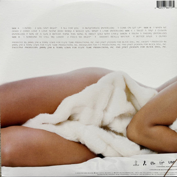 Janet Jackson - All For You (2001) - Mint- 2 LP Record 2019 Virgin USA Vinyl - R&B / Pop / RnB - Shuga Records