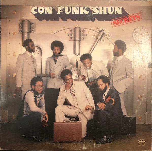 Con Funk Shun - Secrets - VG+ LP Record 1977 Mercury USA Vinyl & Insert - Disco / Funk / Soul - Shuga Records