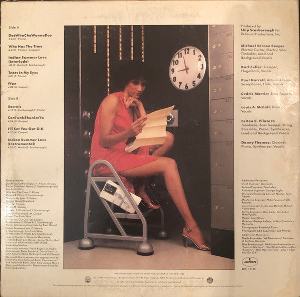 Con Funk Shun - Secrets - VG+ LP Record 1977 Mercury USA Vinyl & Insert - Disco / Funk / Soul - Shuga Records