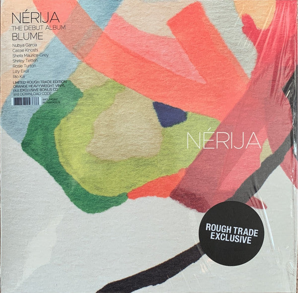 Nérija – Blume - New 2 LP Record 2019 Domino Rough Trade Exclusive Orange Neon Vinyl - Jazz - Shuga Records