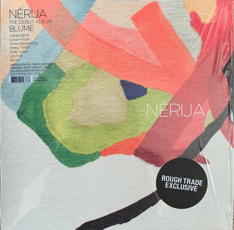 Nérija – Blume - New 2 LP Record 2019 Domino Rough Trade Exclusive Orange Neon Vinyl - Jazz