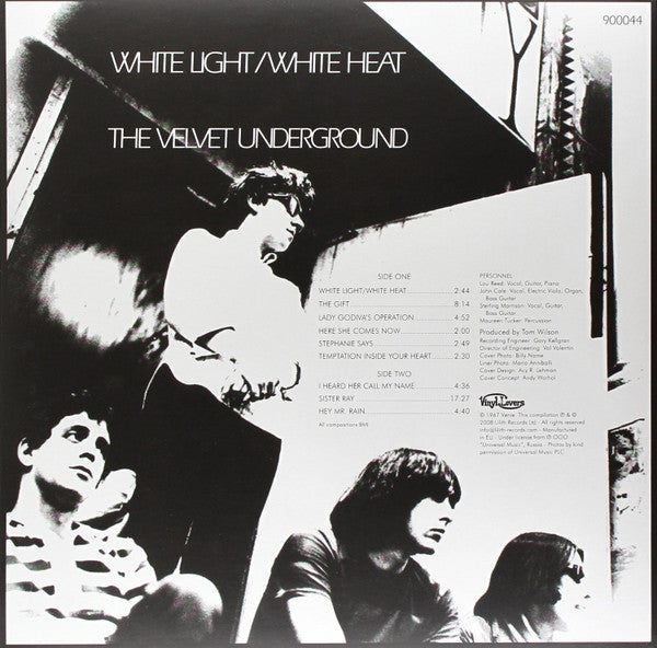 The Velvet Underground - White Light / White Heat (1968) - Mint- LP Record 2008 Vinyl Lovers Clear Purple Vinyl - Art Rock / Avantgarde - Shuga Records