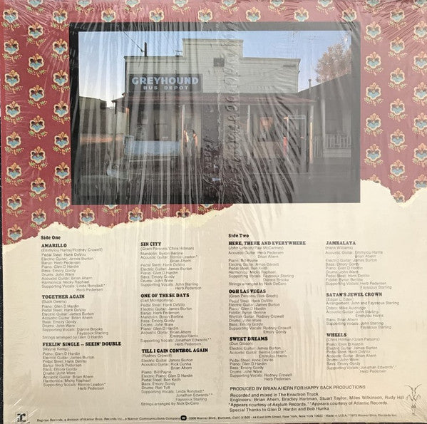 Emmylou Harris - Elite Hotel (1975) - VG+ LP Record 1977 Reprise USA Vinyl - Country Rock / Country - Shuga Records