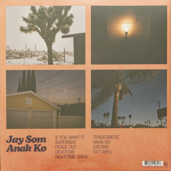 Jay Som - Anak Ko - Mint- LP Record 2019 Polyvinyl Lucky Number Red, Orange & Pink Splatter Vinyl & Download - Indie Rock - Shuga Records