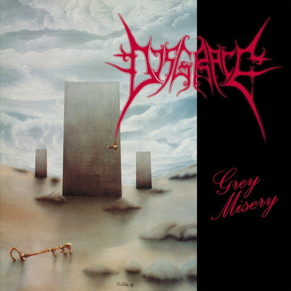Disgrace - Grey Misery - The Complete Death Metal Years - New 2 LP Record 2019 Svart Finland Grey Vinyl, insert & 7" EP - Death Metal - Shuga Records
