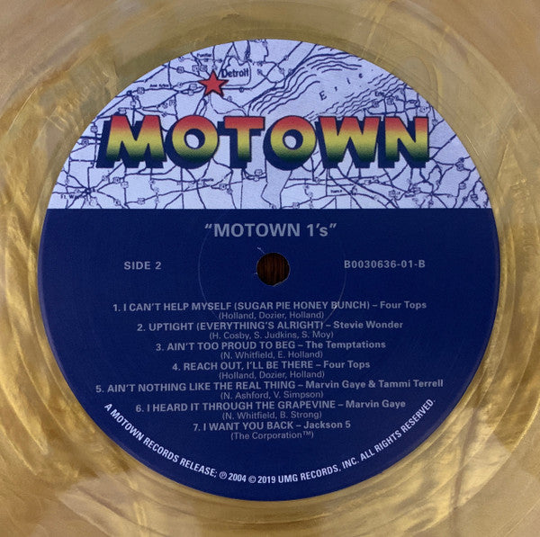 Various - Motown 1*s - Mint- 2 LP Record 2019 Motown Target Exclusive Gold Vinyl - Soul / Funk / Rhythm & Blues - Shuga Records
