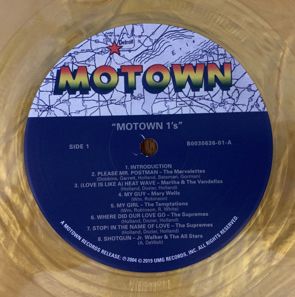 Various - Motown 1*s - Mint- 2 LP Record 2019 Motown Target Exclusive Gold Vinyl - Soul / Funk / Rhythm & Blues - Shuga Records