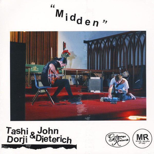 Tashi Dorji & John Dieterich - Midden - New LP Record 2019 Gilgongo Moone USA Green Vinyl & Insert - Rock / Experimental / Free Improvisation - Shuga Records