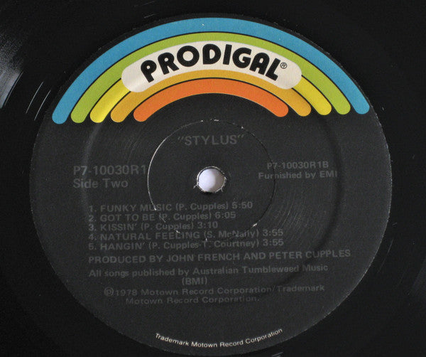 Stylus - Stylus - VG+ LP Record 1978 Prodigal USA Vinyl - Funk / Jazz-Funk - Shuga Records
