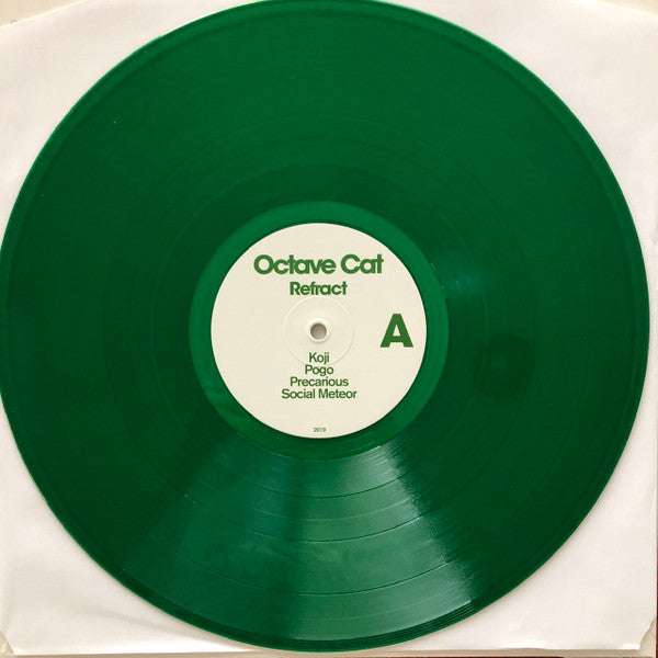 Octave Cat - Refract - Mint- LP Record 2019 Self Released USA Green Vinyl, Insert & Download - Funk / Jazz-Funk / House - Shuga Records