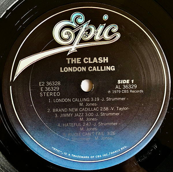 The Clash - London Calling - VG+ 2 LP Record 1979 Epic USA Original PITMAN RARE Vinyl, Inner Sleeves - Punk / Rock / New Wave - Shuga Records