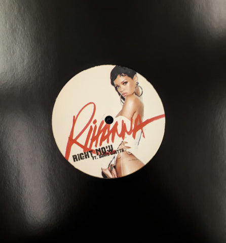 Rihanna Featuring David Guetta – Right Now (Remixes) - New 12" Single Record 2013 Europe Clear Vinyl - House / Progressive House