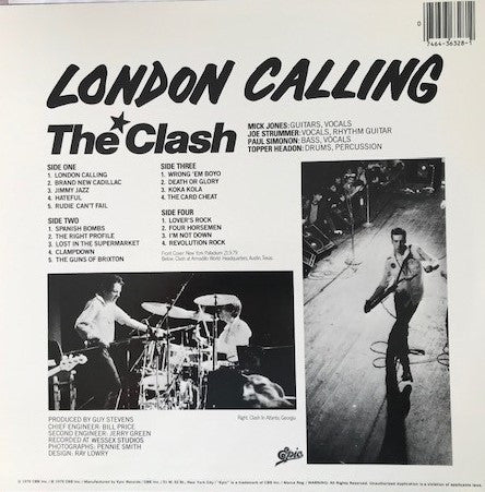 The Clash - London Calling - VG+ 2 LP Record 1979 Epic USA Original Vinyl, Inner Sleeves & Hype Sticker - Punk / Rock / New Wave - Shuga Records