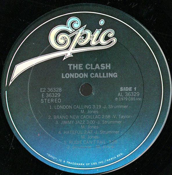 The Clash - London Calling - VG+ 2 LP Record 1979 Epic USA Original Vinyl, Inner Sleeves & Hype Sticker - Punk / Rock / New Wave - Shuga Records