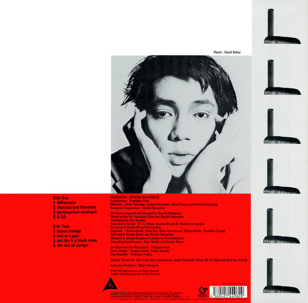 Ryuichi Sakamoto / Riuichi Sakamoto - B-2 Unit (1980) - New LP Record 2019 Great Tracks Japan Vinyl, Inserts & OBI - Electronic / Experimental / Dub / Electro - Shuga Records